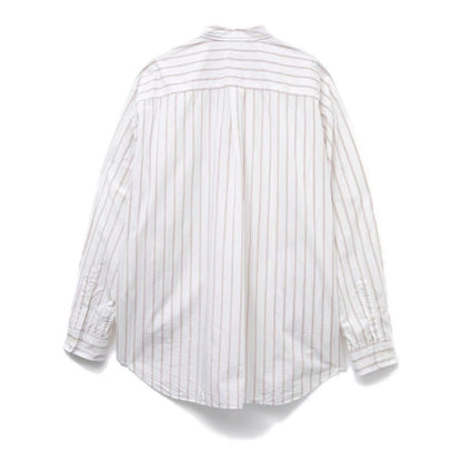 BEDWIN & THE HEARTBREAKERS L/S STRIPE BIG SHIRT "EWAN"
