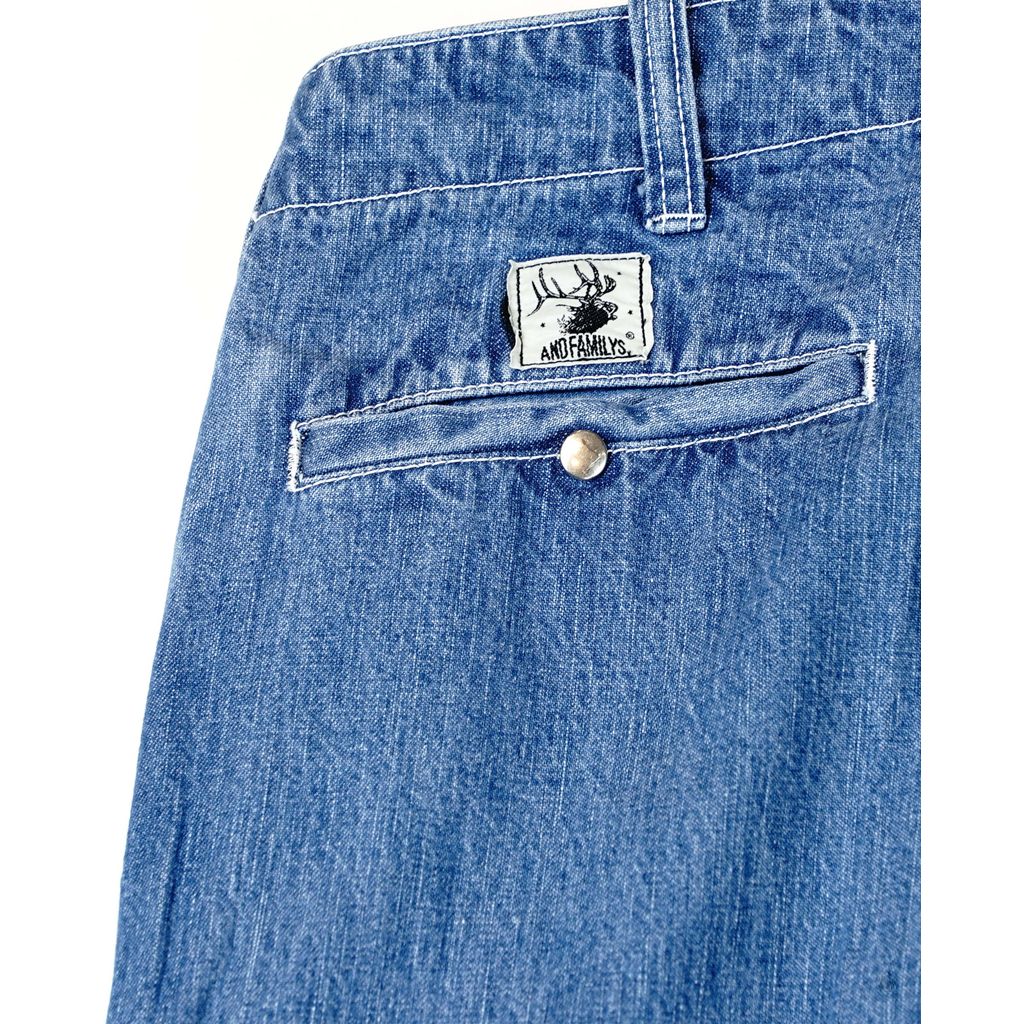 ANDFAMILYS OG-70 Denim Pants - WASHED -