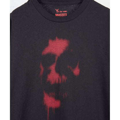 Y's for men × masses ROUND NECK SHORT SLEEVE T A