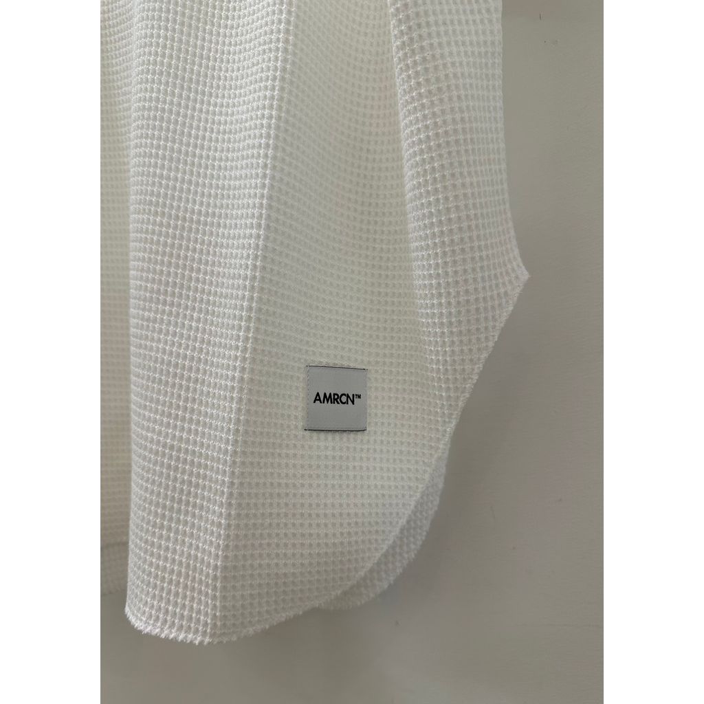 Americana アメリカーナ ビッグ ワッフル バック ガゼット ショートスリーブ プルオーバー 25SS BRF-M-767A/4