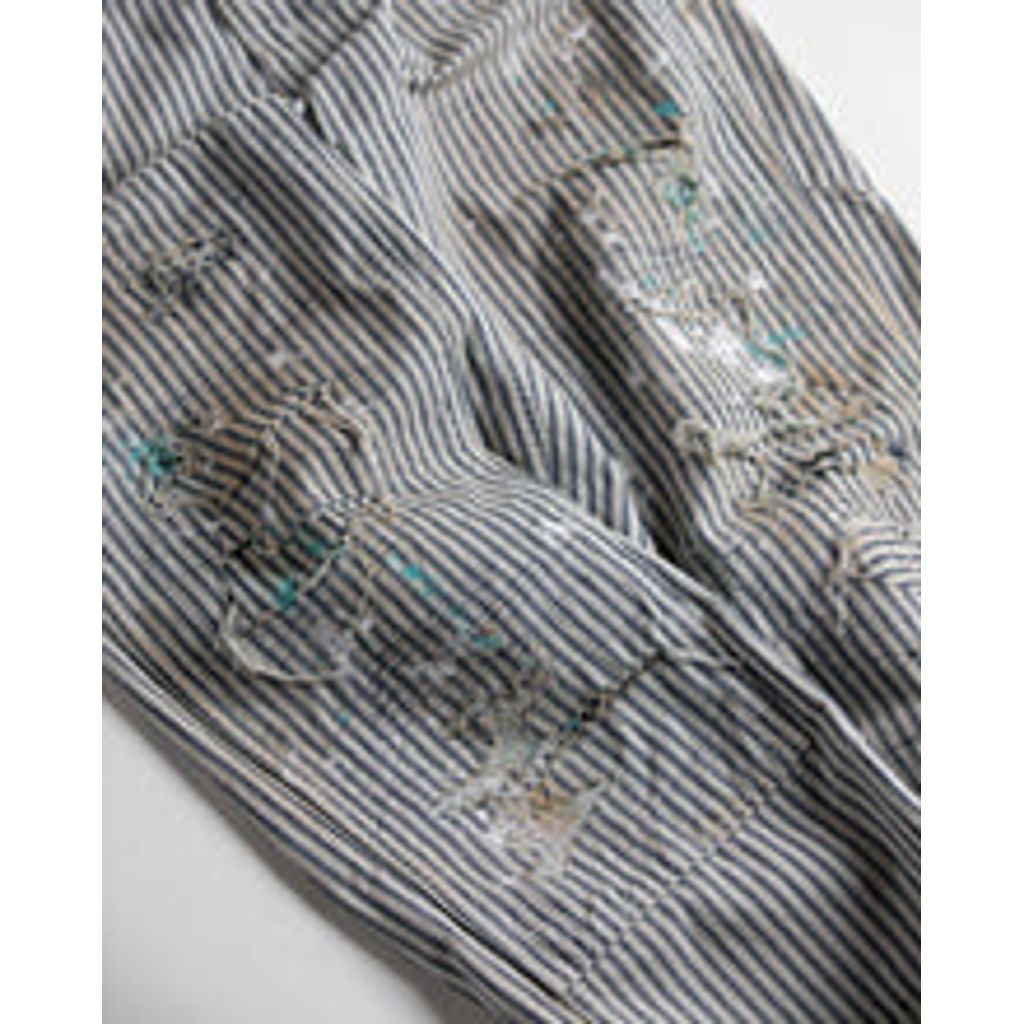 ANACHRONORM HICKORY REMAKED DOUBLEKNEE PAINTER PANTS HICKORY (REMAKE)