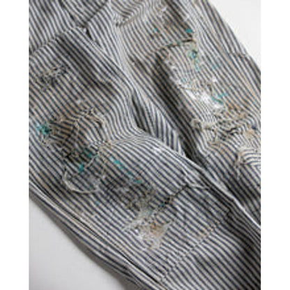 ANACHRONORM HICKORY REMAKED DOUBLEKNEE PAINTER PANTS HICKORY (REMAKE)