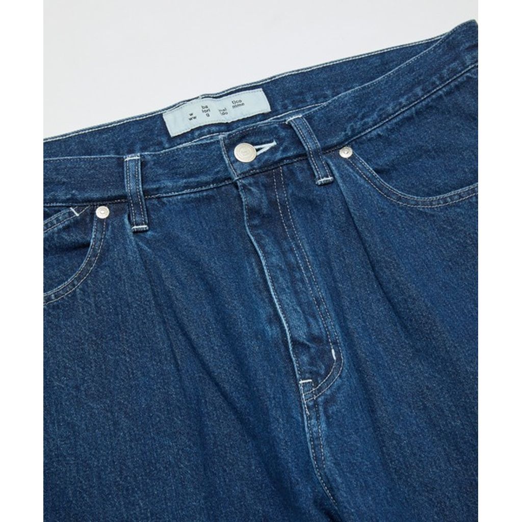 BAL 12OZ STRAIGHT LEG 5P WASHED JEAN