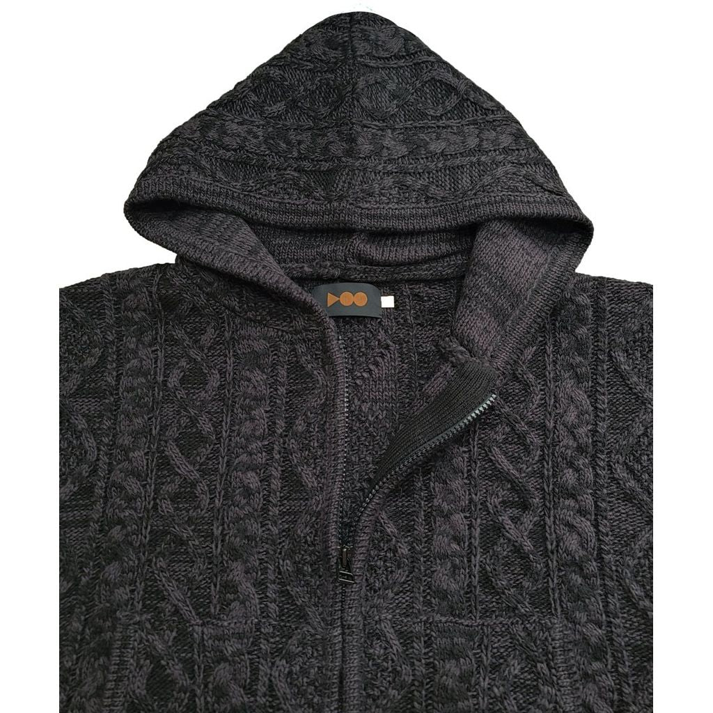 VOO F.Z.P MIX KNIT JACKET