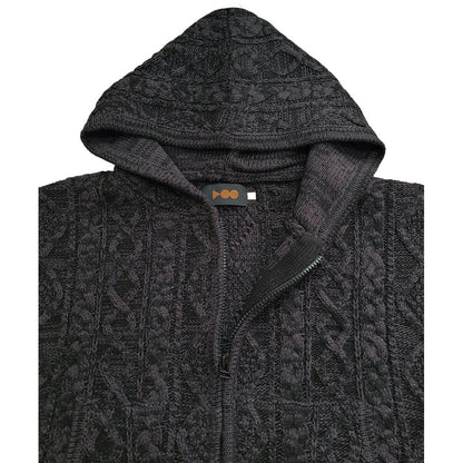 VOO F.Z.P MIX KNIT JACKET