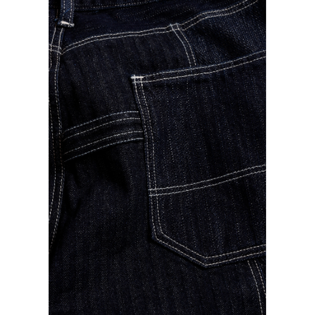 FDMTL FA26PN12R  PATCHWORK DOUBLE KNEE PANTS RINSE
