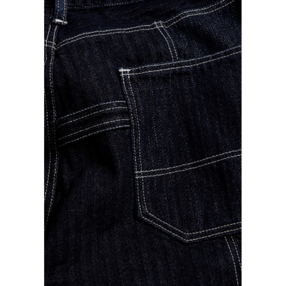 FDMTL FA26PN12R  PATCHWORK DOUBLE KNEE PANTS RINSE
