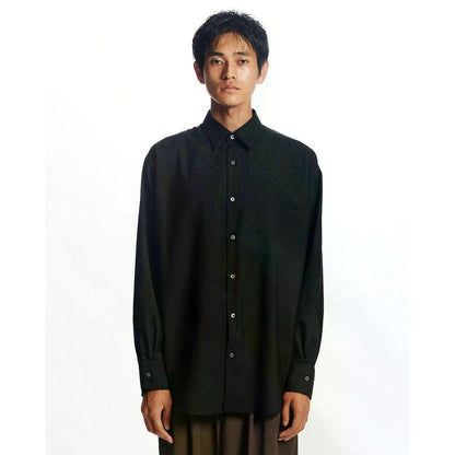MARKAWARE Organic Wool 2/80 Tropical Comfort Fit Shirt