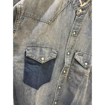 Wrangler Cut Off Remake Denim Shirts