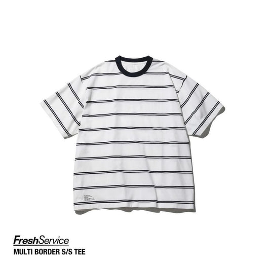 FreshService "MULTI BORDER S/S TEE"