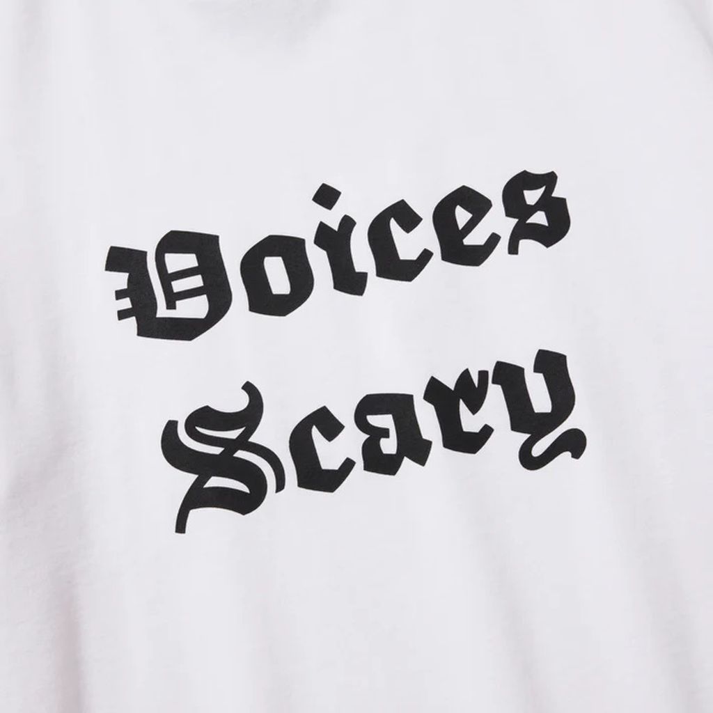 HOMBRENINO S/S PRINT TEE (VOICES SCARY)