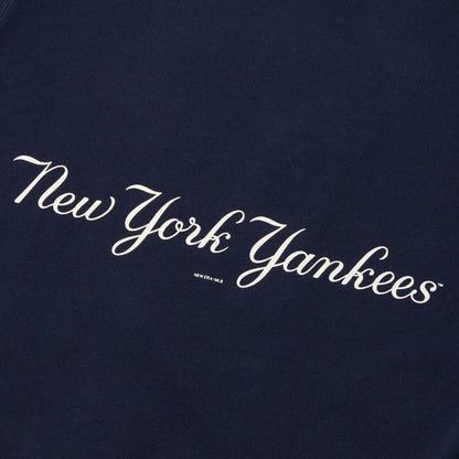 NEW ERA 裏毛 スウェット クルーネック ニューヨーク・ヤンキース ネイビー