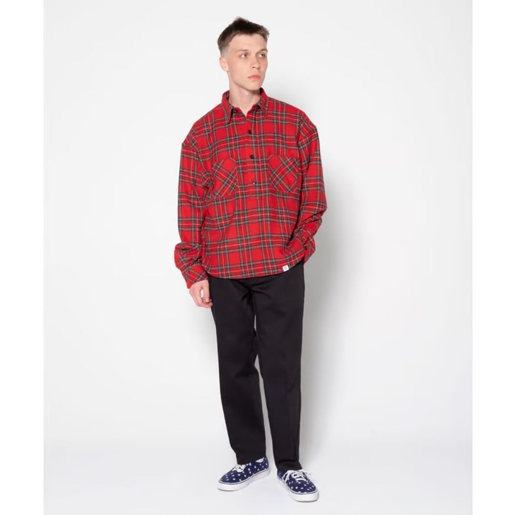 BEDWIN & THE HEARTBREAKERS L/S PULLOVER SHIRT "BARROW"