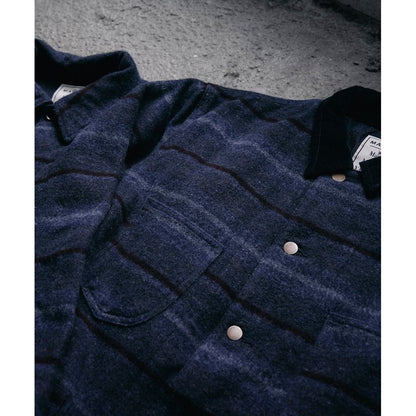MASSES×Maison MIHARA YASUHIRO  WOOL BLANKET SHIRTS MMY