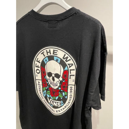 訳あり VANS SKULL STANED GLASS SS TEE
