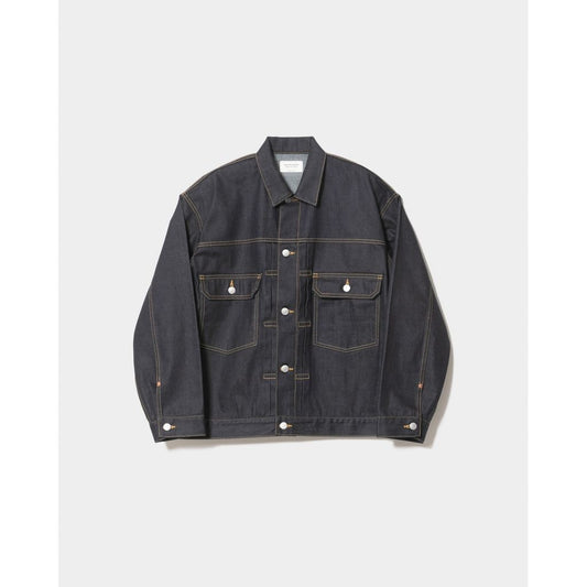 beautiful people  selvedge denim square big blouson