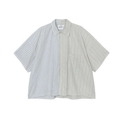 MAGIC STICK 2FACE SS OPEN COLLAR SHIRTS