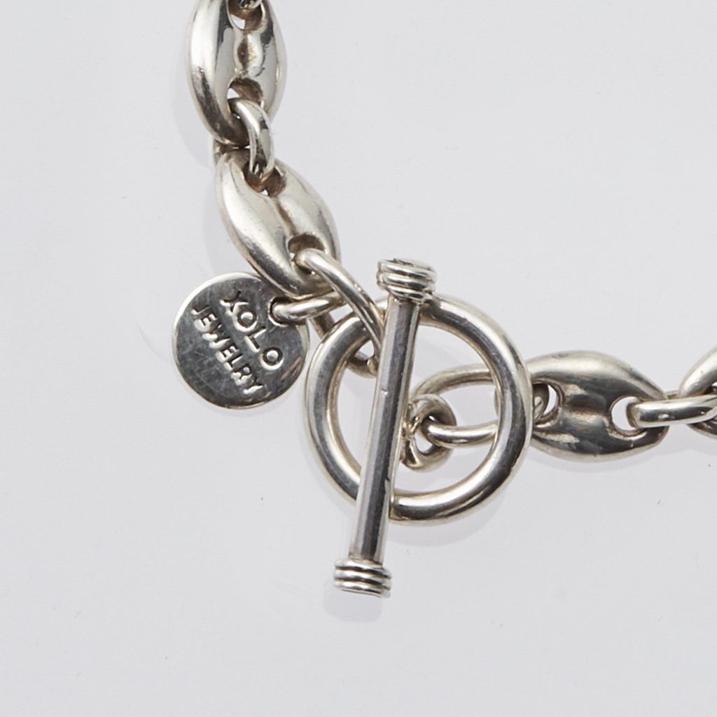 XOLO JEWELRY Caviar Link Bracelet 8mm17cm