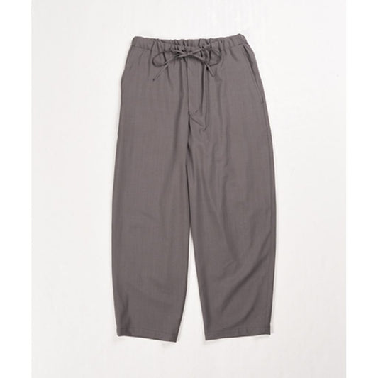 MARKA 2/72 WASHER WOOL TROPICAL COCOON WIDE EASY PANTS