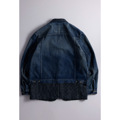 FDMTL FA26JK42U PLEATS LAPEL JACKET 3YR WASH