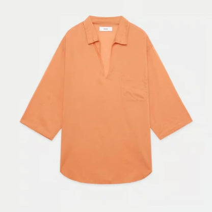MARKA ORGANIC COTTON LOAN SKIPPER SHIRT