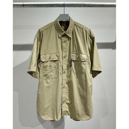 COMME des GARCONS HOMME シャツ　ナイロンタイプライター　BEIGE