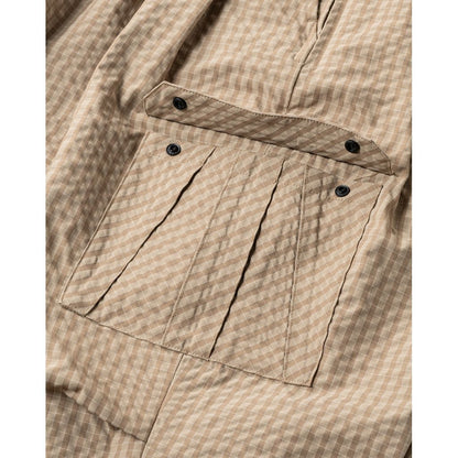 TIGHTBOOTH RIPPLE PLAID BALLOON PANTS