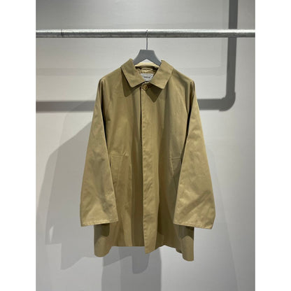 YAECA SOUTIEN COLLAR COAT - SHORT-