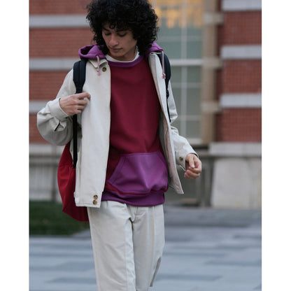 FOUNDOUR T/C TWILL ZIP UP BLOUSON