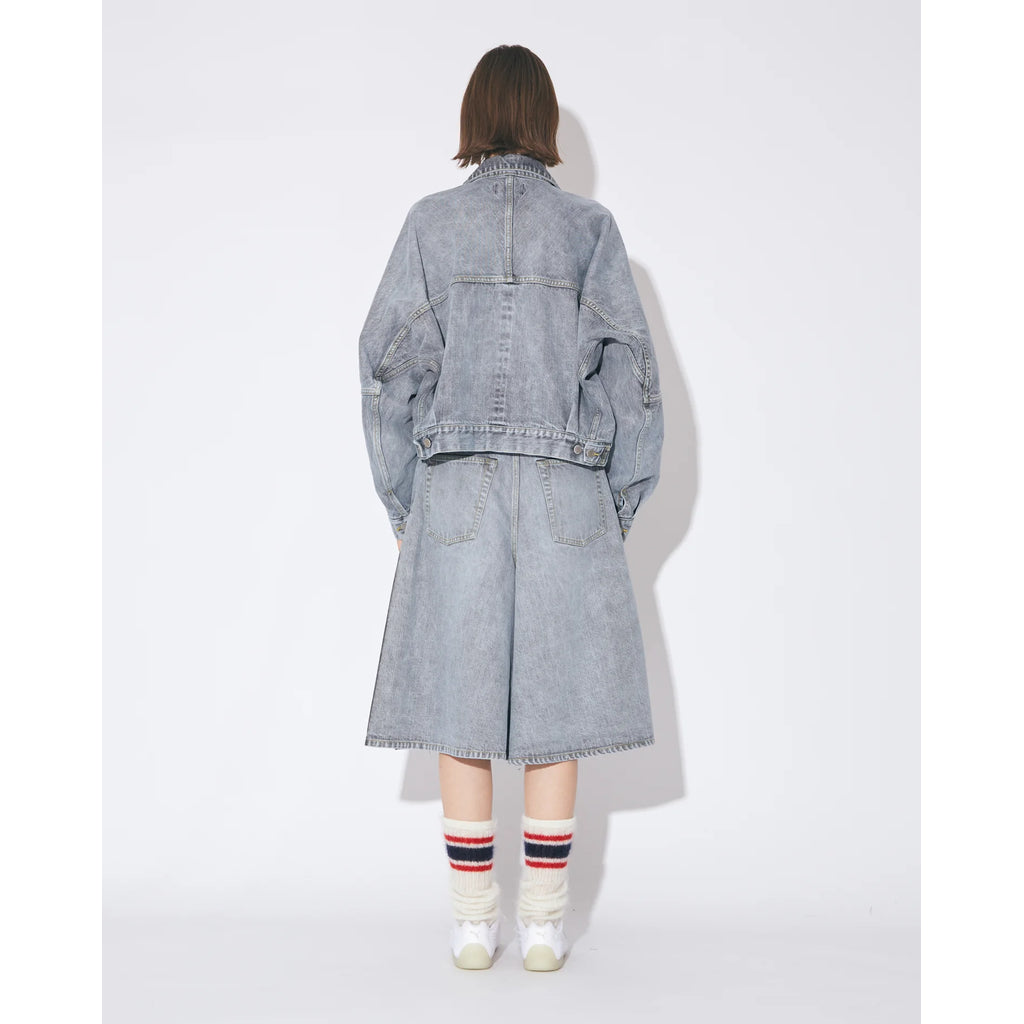 beautiful people selvedge denim o/d no shoulder blouson