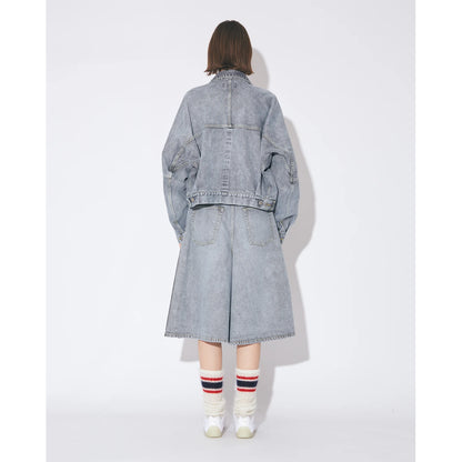 beautiful people selvedge denim o/d no shoulder blouson