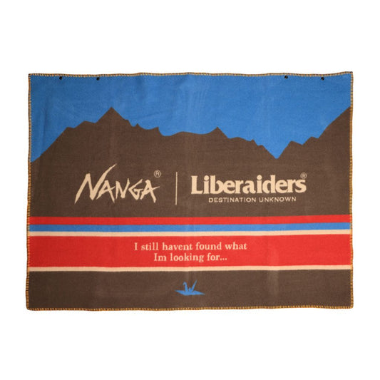 NANGA X LIBERAIDERS  MOUNTAIN BLANKET
