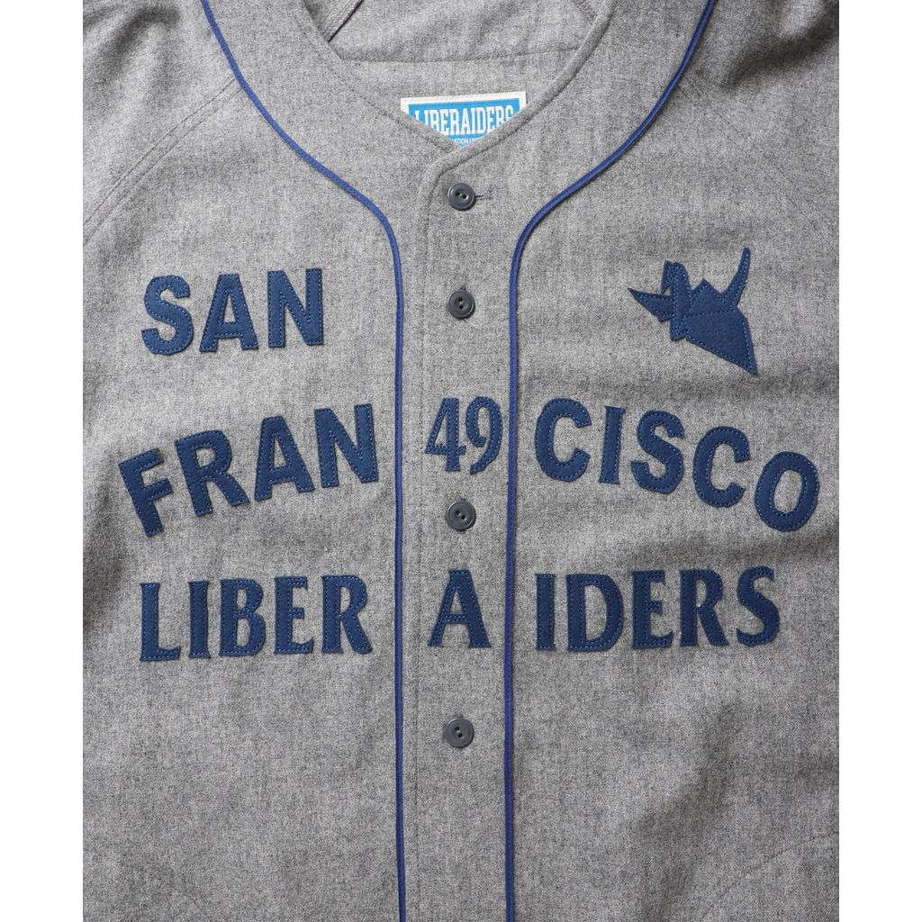 Liberaiders FLANNEL BASEBALL SHIRT
