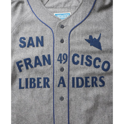 Liberaiders FLANNEL BASEBALL SHIRT