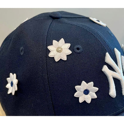 NICK GEAR LINEAGE CORE SP 3D Flower Cap(Navy)