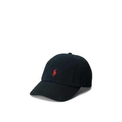 POLO RALPH LAUREN コットン チノ ベースボール キャップ（POLO BLACK）