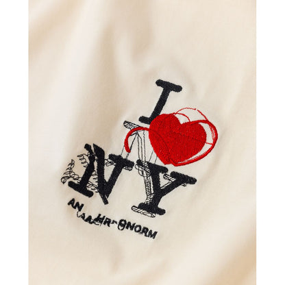 ANACHRONORM ANNK006 ICON THREADS GLITCH EMBROIDERY S/S T-S