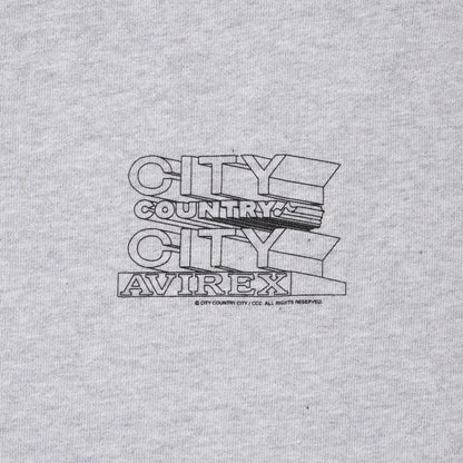 CITY COUNTRY CITY x AVIREX_SWEATSHIRT