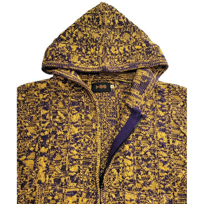 VOO F.Z.P MIX KNIT JACKET