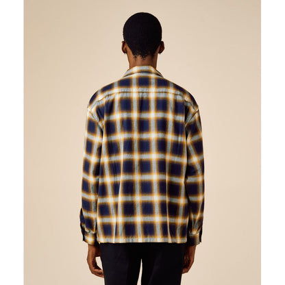 BEDWIN & THE HEARTBREAKERS FIVE BROTER Ex. L/S CHECK SHIRT "VIN"