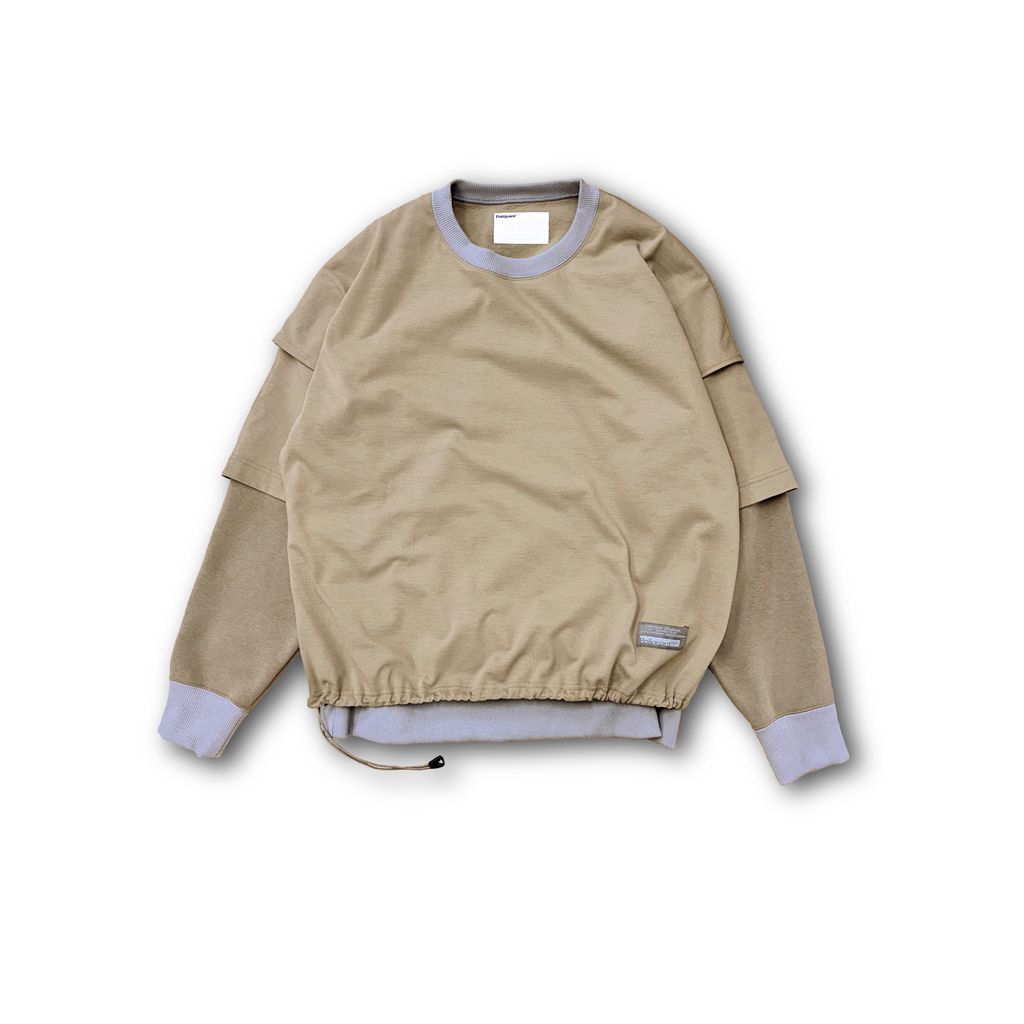 POLIQUANT THE LAYERED L/S SWEATSHART