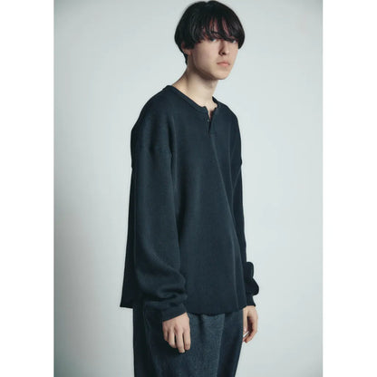 is-ness Thermal Henley Long-sleeve Shirt
