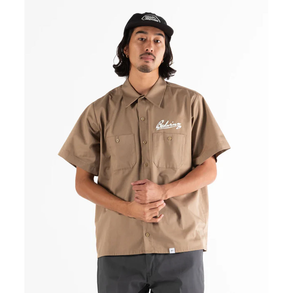 BEDWIN & THE HEARTBREAKERS S/S MECHANIC SHIRT "DIESEL"