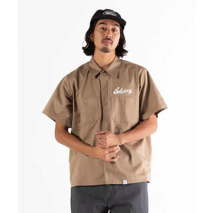 BEDWIN & THE HEARTBREAKERS S/S MECHANIC SHIRT "DIESEL"
