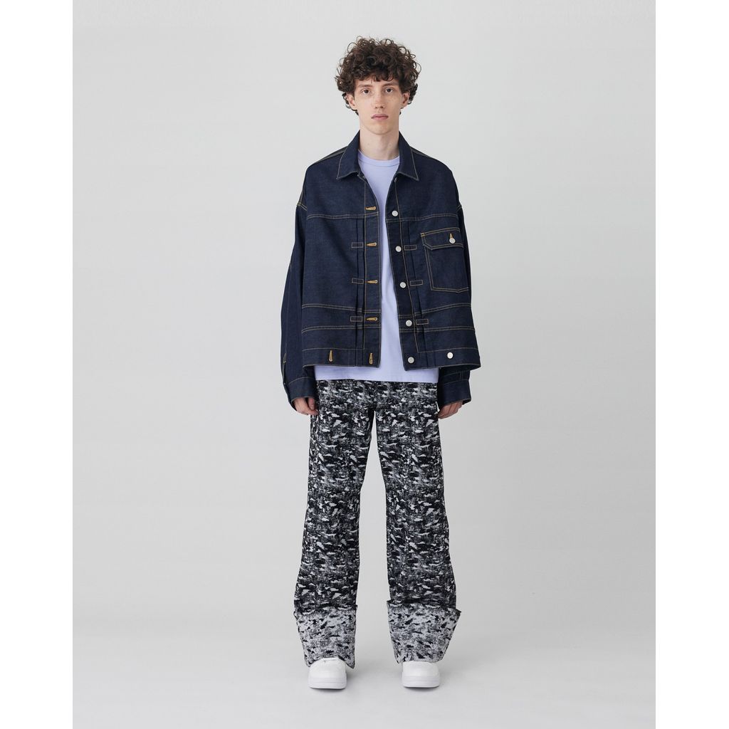 beautiful people  double-end selvedge denim blouson