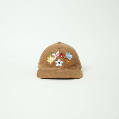 NICK GEAR Multi Flower corduroy Cap