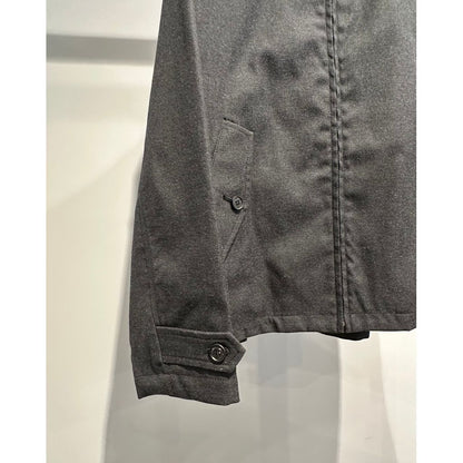 COMME des GARCONS HOMME COTTON WOOL SARGE ZIP JACKET（CHARCOAL）
