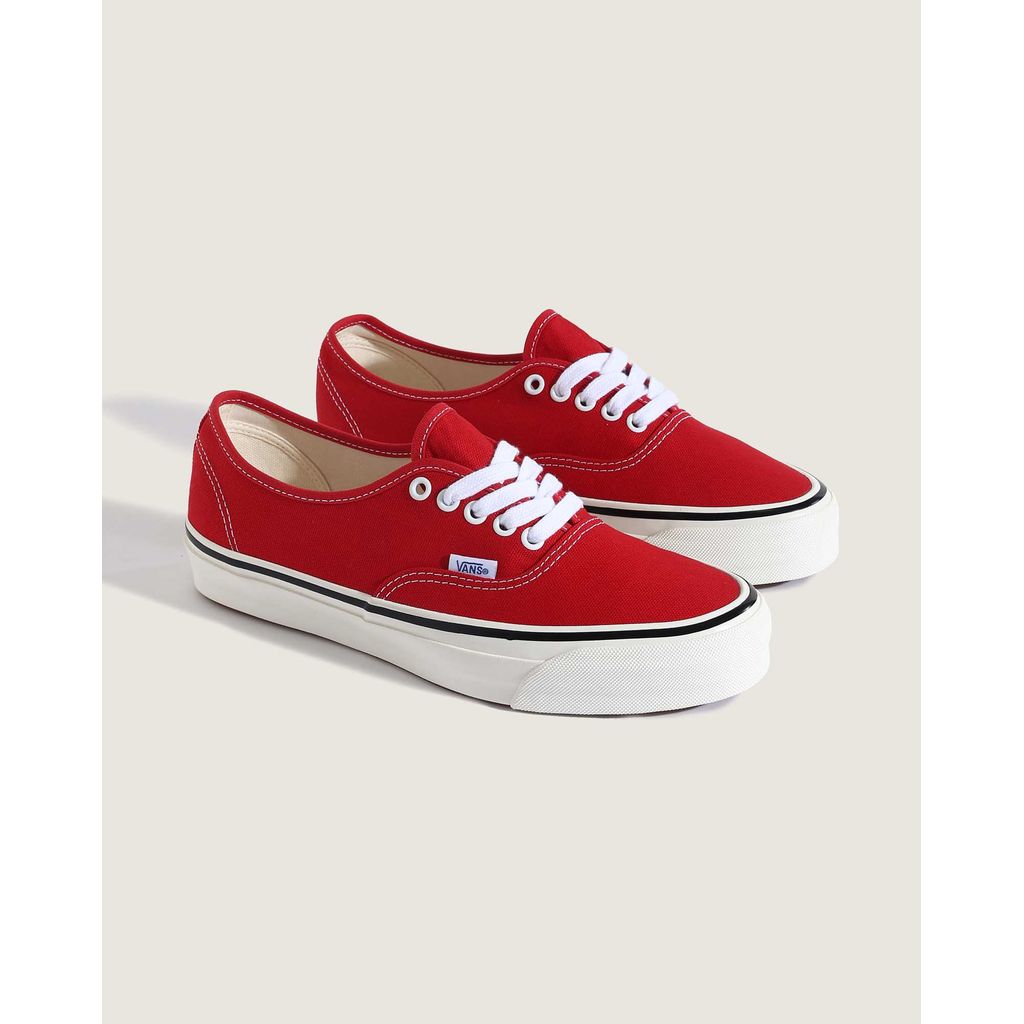 VANS PREMIUM オーセンティック VN000CQABOP LX Authentic Reissue 44(RACING RED/MARSHMALLOW)
