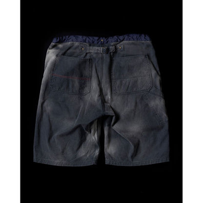 ANACHRONORM DOUBLE KNEE DAMAGED PAINTER SHORT PANTS