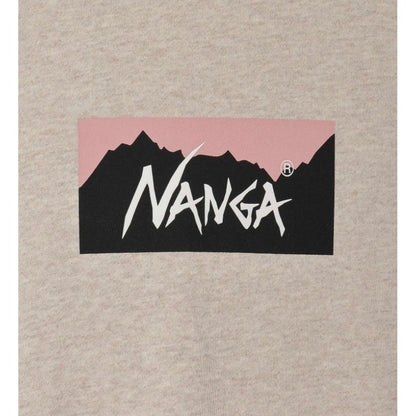 NANGA ECO HYBRID BOX LOGO SWEATSHIRT(UNISEX)